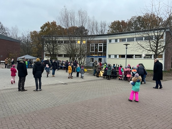 Der Schulbasar war gut besucht.